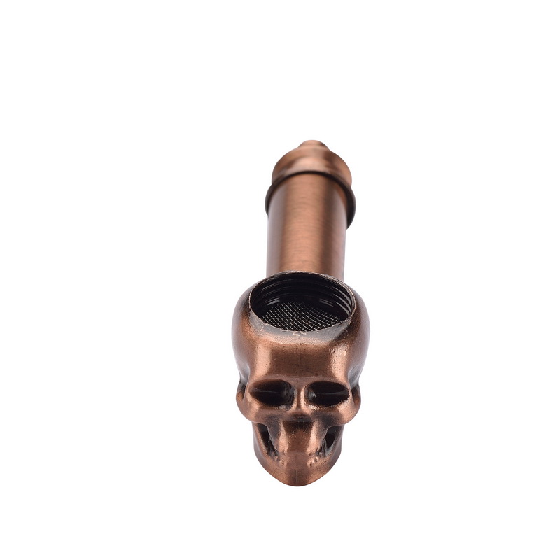 Skull Metall Pfeife CHAMP HIGH Totenkopf