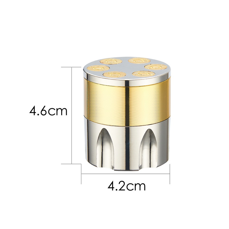 Grinder "High Bullet" 42mm CHAMP HIGH, 3-teilig