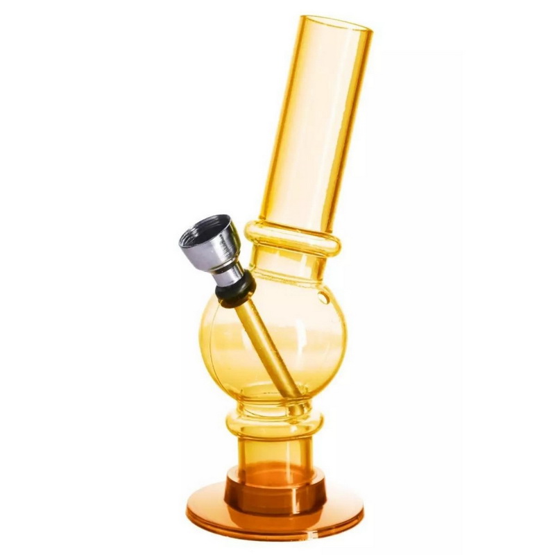 Mini Acrylic Rasta Bong 15cm CHAMP HIGH