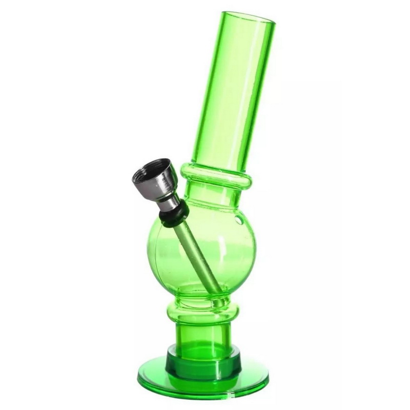 Mini Acrylic Rasta Bong 15cm CHAMP HIGH