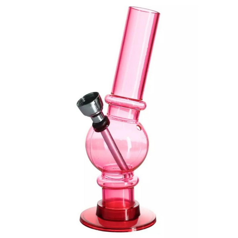Mini Acrylic Rasta Bong 15cm CHAMP HIGH