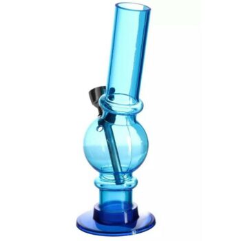 Mini Acrylic Rasta Bong 15cm CHAMP HIGH