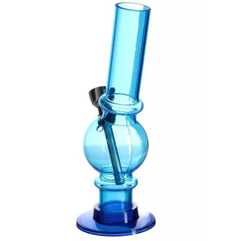 Mini Acrylic Rasta Bong 15cm CHAMP HIGH
