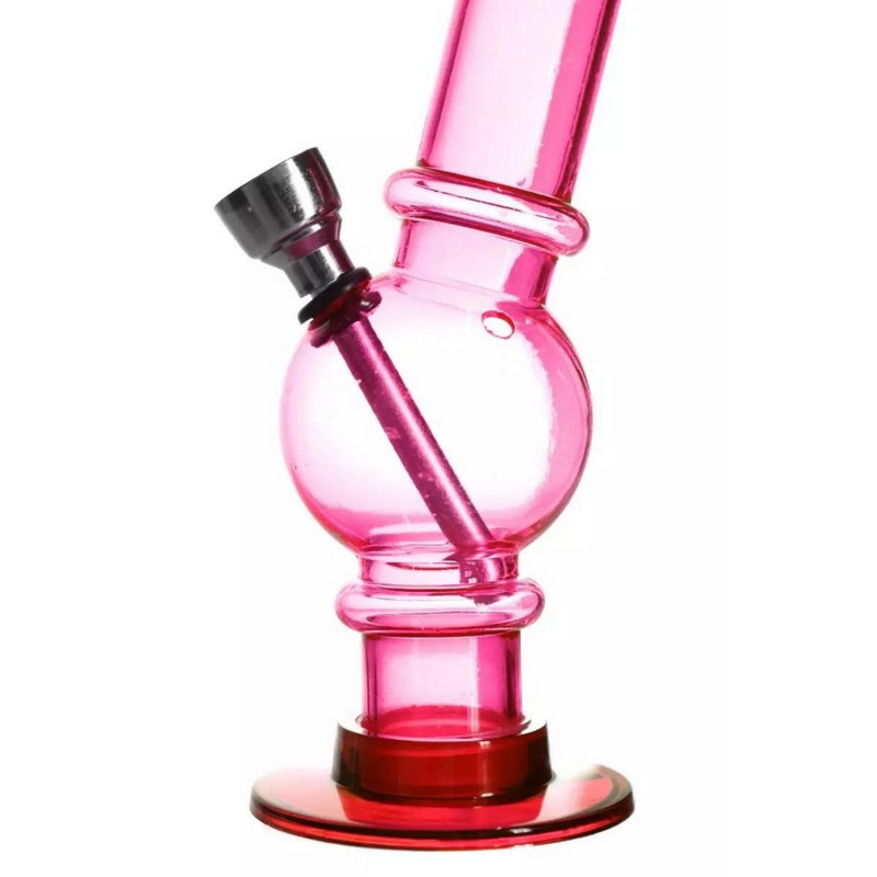 Mini Acrylic Rasta Bong 15cm CHAMP HIGH