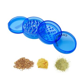 Grinder Kunststoff 60mm, 4-teilig, verschiedene Farben