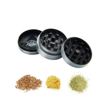 Metal Leaf Grinder 40mm, 3 Ebenen