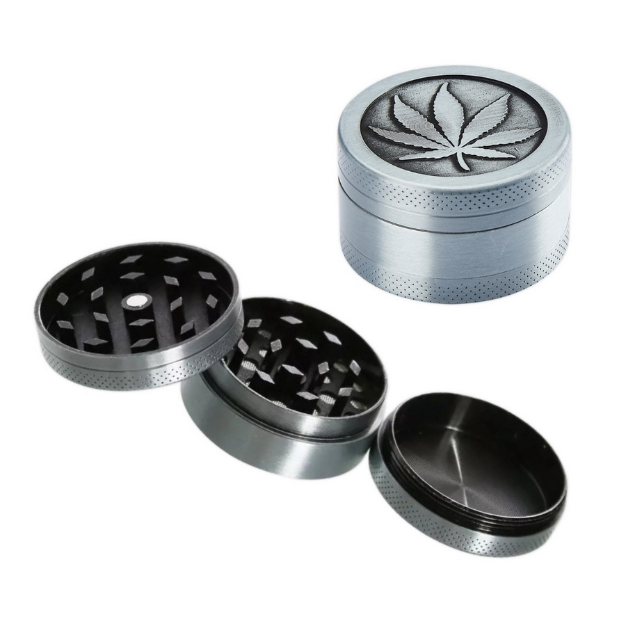 Metal Leaf Grinder 40mm, 3 Ebenen