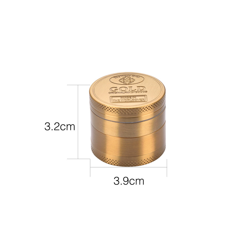 Gold Grinder 40mm Small, 4-teilig CHAMP HIGH