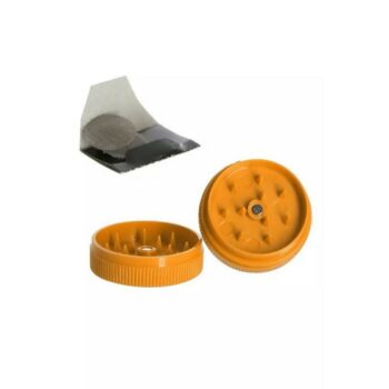 Pfeife 30mm und Grinder Set, verschiedene Farben