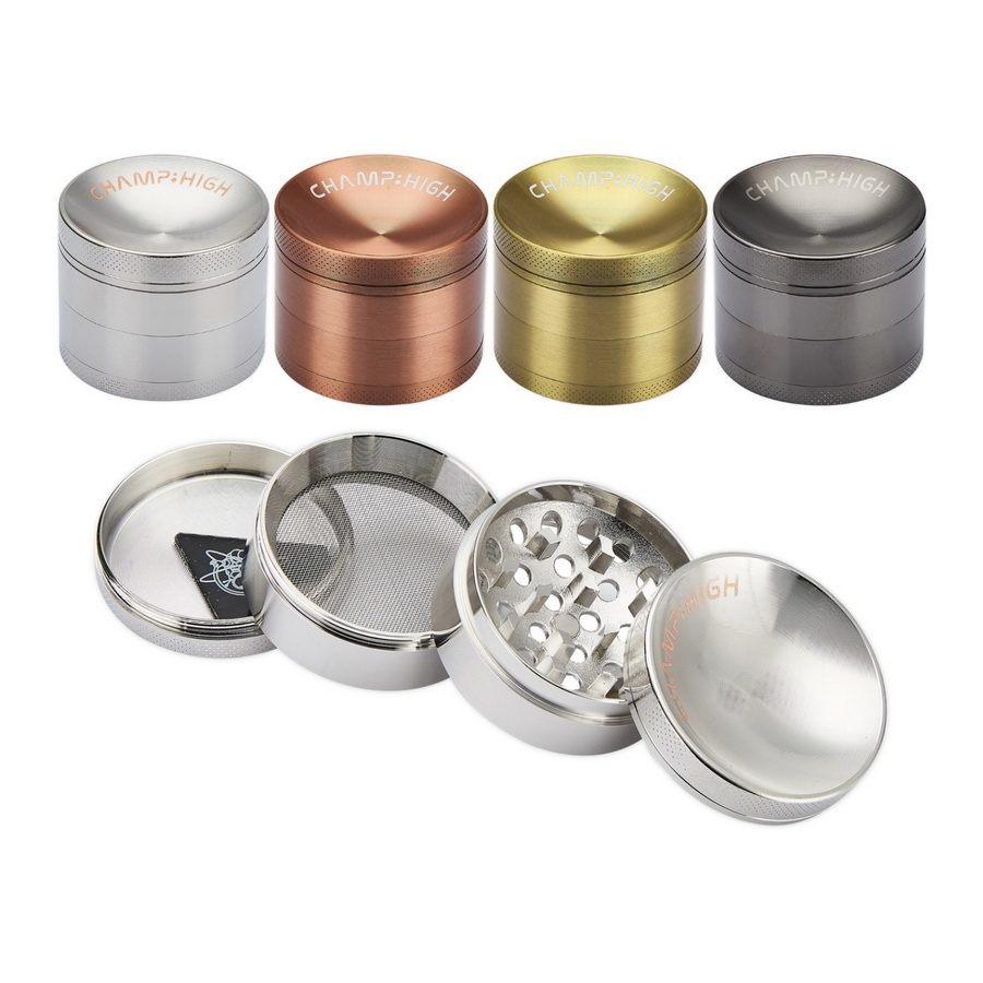 Curved Grinder 50mm, 4-teilig, verschiedene Farben