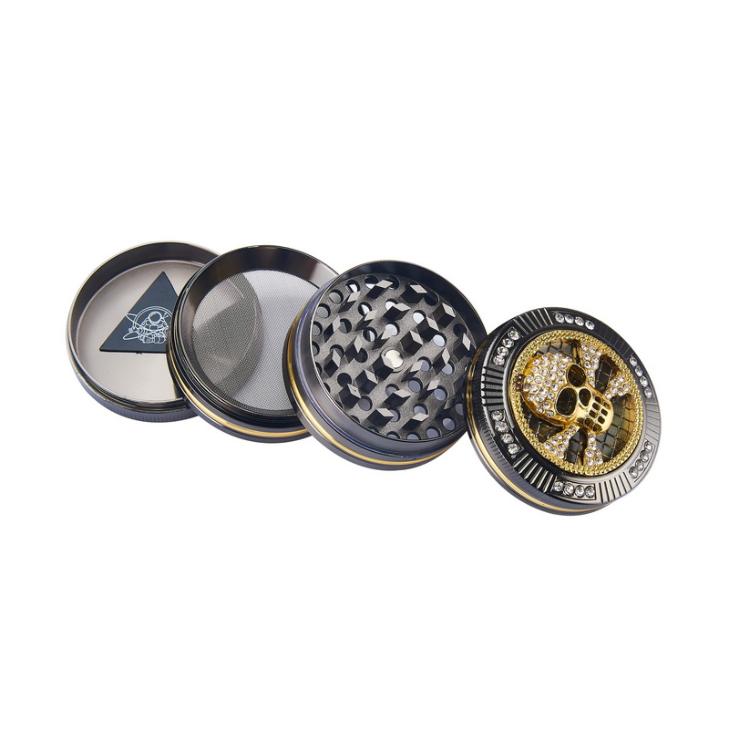 Grinder Bling-Bling Totenkopf 50mm