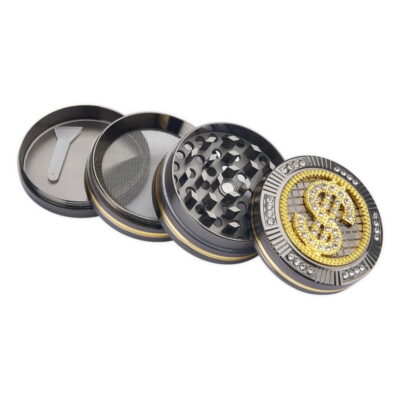 Grinder Bling-Bling Dollar, Ø 50mm, Aluminium