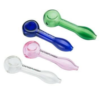 Original Glaspfeife Löffelpfeife 11 cm CHAMP HIGH