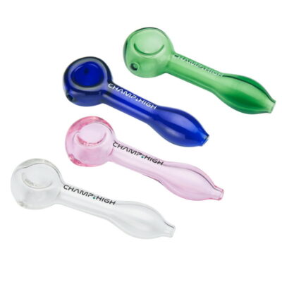 Original Glaspfeife Löffelpfeife 11 cm CHAMP HIGH