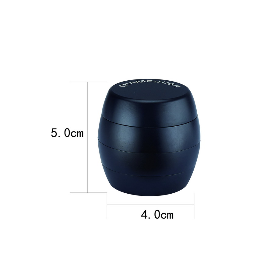 Grinder Original 40mm, 4 Ebenen, Farbe schwarz