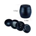 Grinder Original 40mm, 4 Ebenen, Farbe schwarz