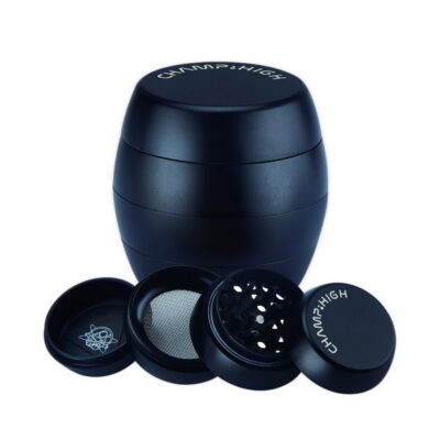 Grinder Original 40mm, 4 Ebenen, Farbe schwarz