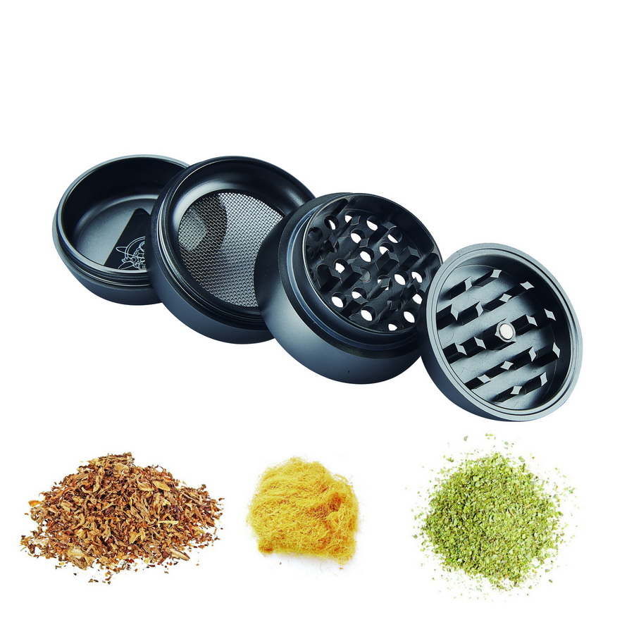 Grinder Original 40mm, 4 Ebenen, Farbe Silber