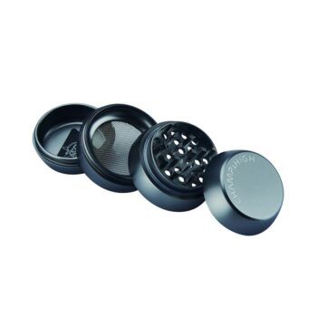 Grinder Original 40mm, 4 Ebenen, Farbe Silber