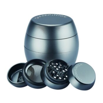 Grinder Original 40mm, 4 Ebenen, Farbe Silber