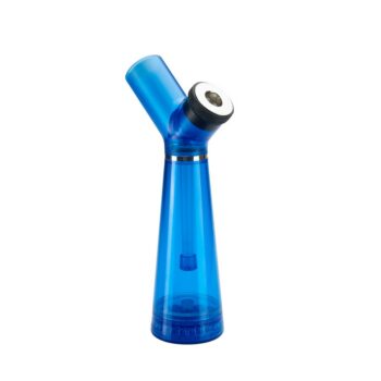 2in1 Bong und Grinder 24cm blau