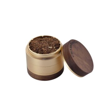 Holzgrinder 62mm mit farbigen Metallparts