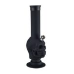 Rubber Skull Bong 40mm, schwarz