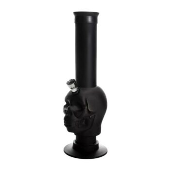 Rubber Skull Bong 40mm, schwarz