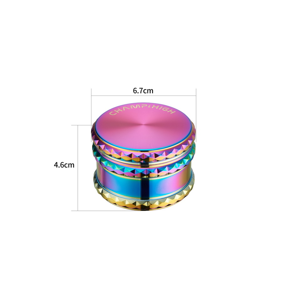 Metallgrinder Rainbow Diamond 65mm