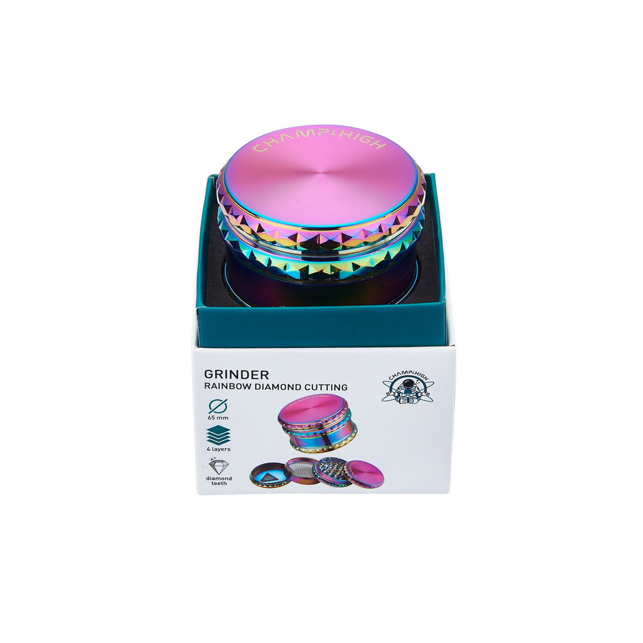 Metallgrinder Rainbow Diamond 65mm