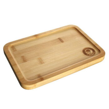 Rolling Tray Drehtablett Bambus, 32x21cm