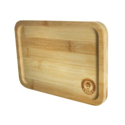 Rolling Tray Drehtablett Bambus, 32x21cm