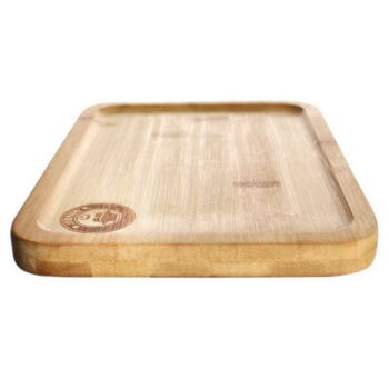 Rolling Tray Drehtablett Bambus, 32x21cm