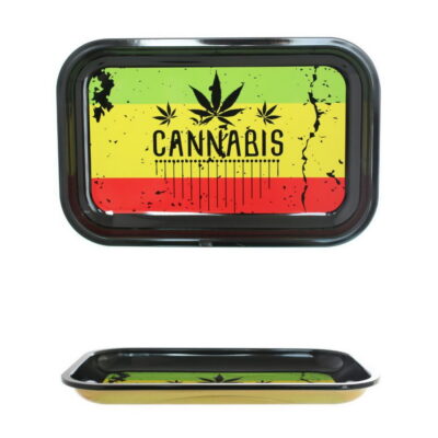 Rolling Tray CANNABIS Drehtablett