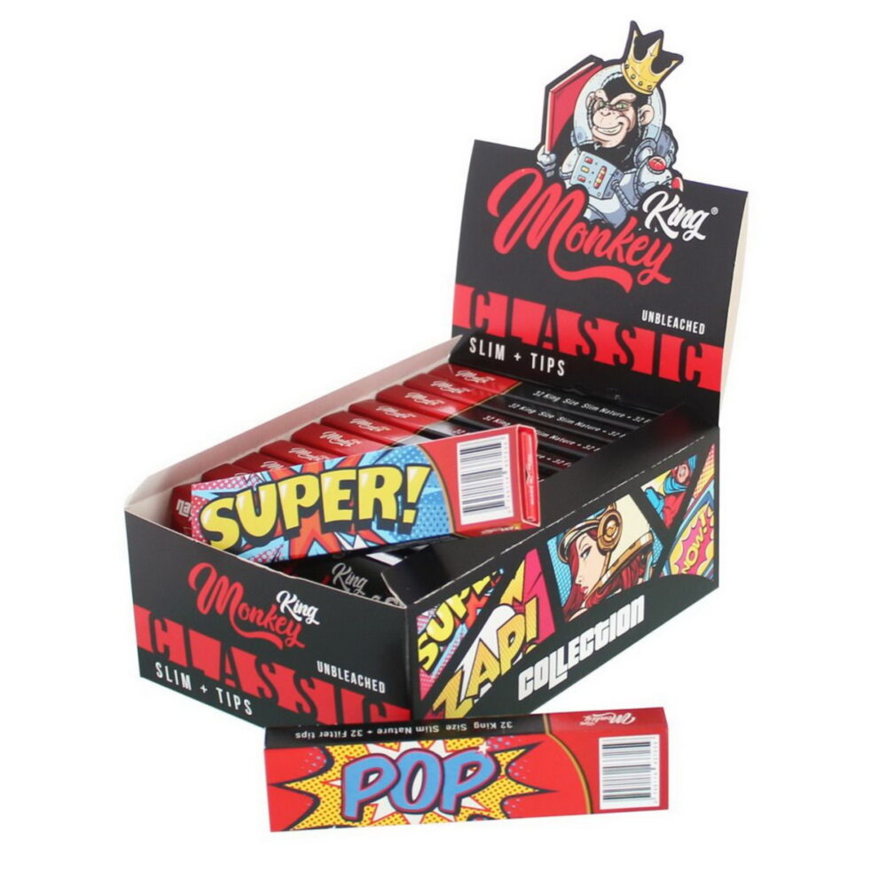 Monkey Pack Classic KS ungebleicht Blättchen