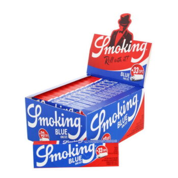Smoking King Size Blue Blättchen + Filtertips