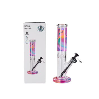 Bong mit verlaufenden Farben, 31cm Höhe