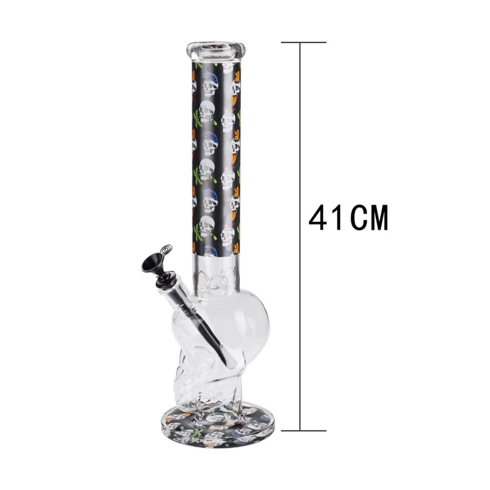 Mega Bong Totenkopf-Design