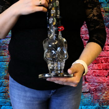 Mega Bong Totenkopf-Design