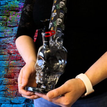 Mega Bong Totenkopf-Design